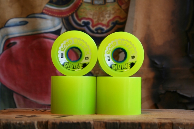 Divine road rippers 70mm yellow