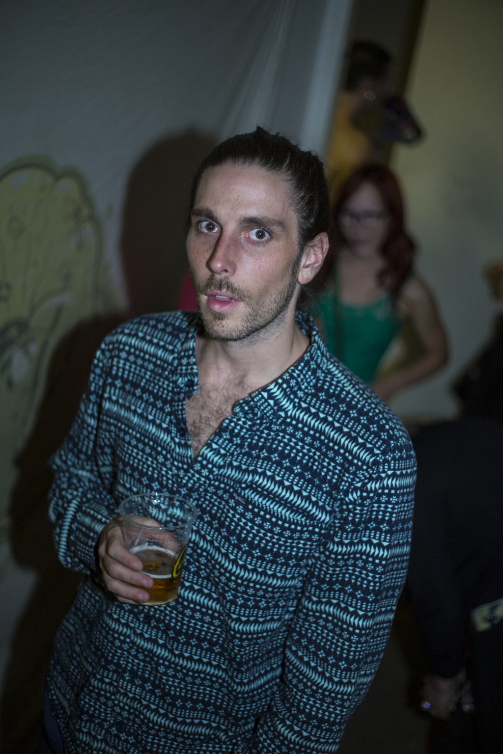 Jackson Hilts, the main squeeze behind the front desk, makin sure groms have round wheels. 