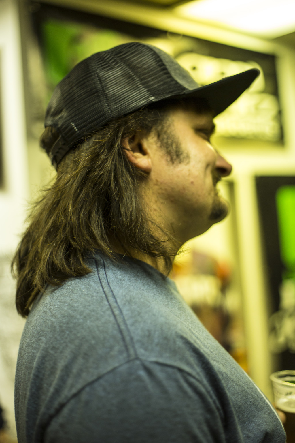 Even mullets were welcome at the party. Stumanchu rocks a sexy mullet.