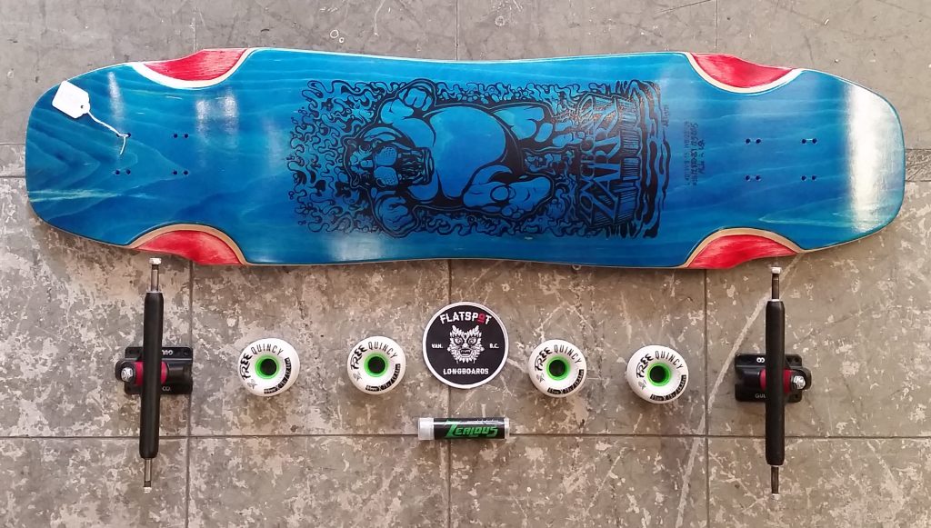 FlatspotDeckOfTheDay Longoard Larry Hippo, Flatspot Longboards, Longboarding, Vancouver, Longboard Deck