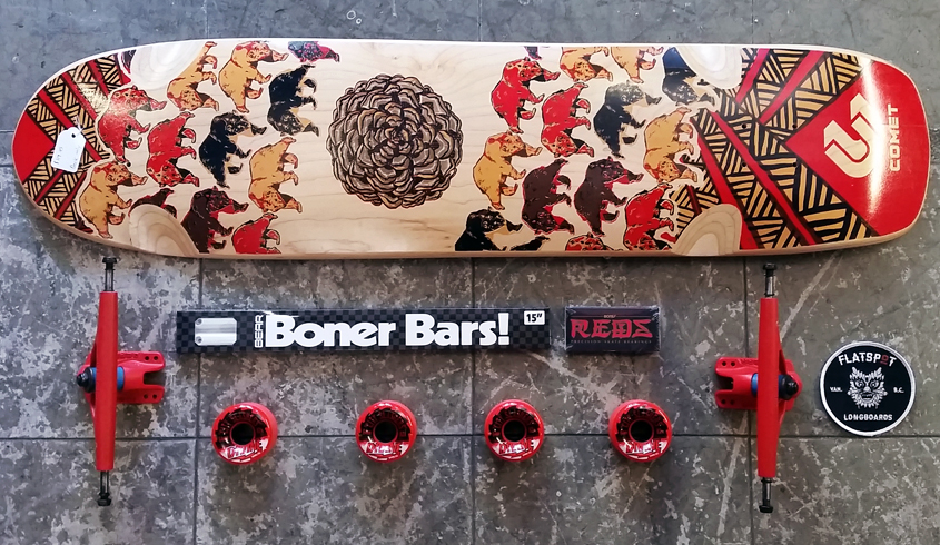 #Flatspotdeckoftheday Flatspot Longboards, Comet, Skateboards, Comet Shred, Comet Ethos, Comet Skateboards, Vancouver, Longboarding. Blog