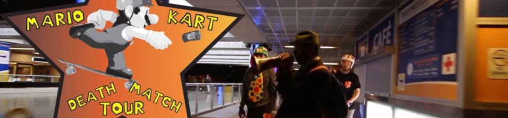 Mario Kart Death Match Tour 2015 flatspot longboards vancouver