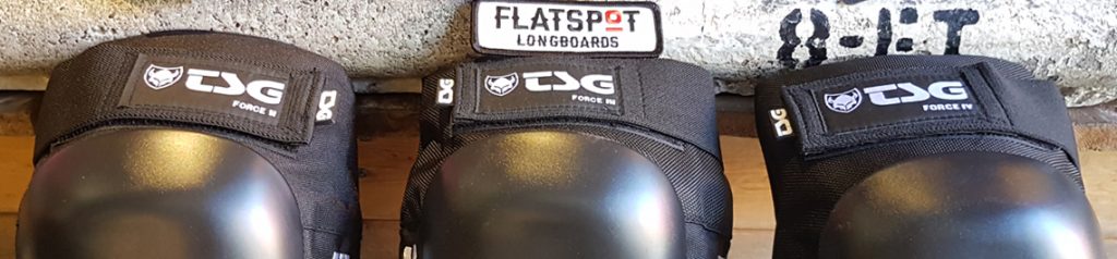 TSG Force Kneepads, Flatspot Longboards, Safety Gear, Skateboarding, Technical Safety Gear,
