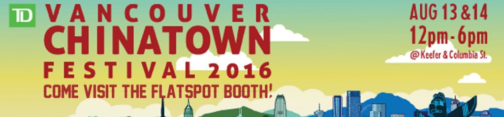 Vancouver Chinatown Festival Booth