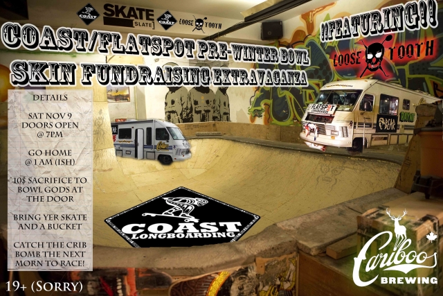Coast-Flatspot Bowl Fundraiser