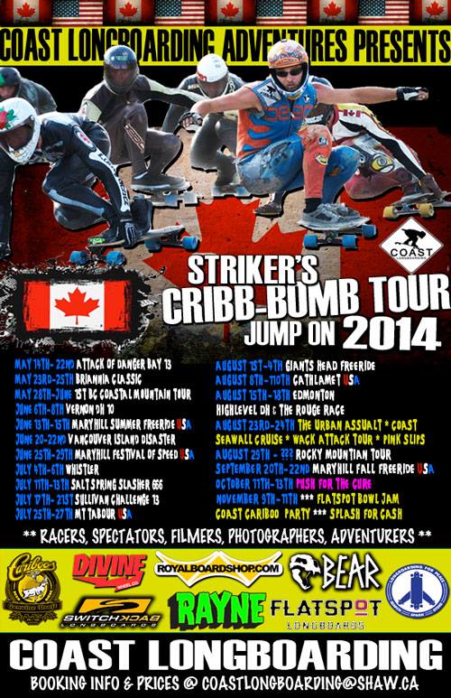 cribb bomb tour 2014