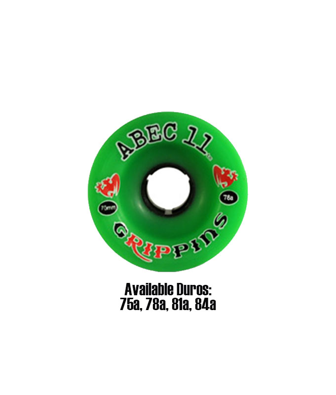 Abec 11 - Grippins - 70mm - Flatspot Longboard Shop