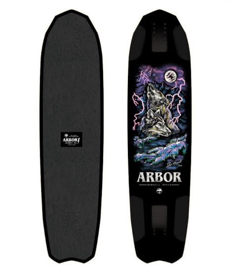Arbor-Skateboard-Tyler-Howell-Black-Wolf-Pro-Downhill-Deck