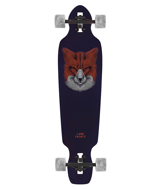 Landyachtz - Battle Axe 38 Fox - Deck - Flatspot Longboard Shop