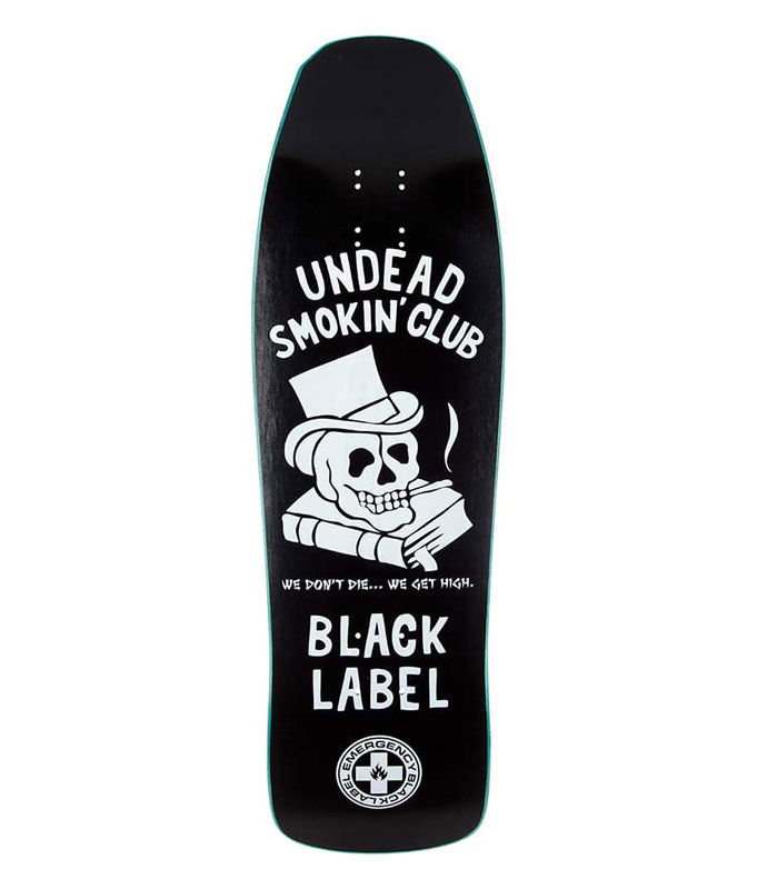 Black Label - Undead Smoking Club Black - 9.5in x 31.5in
