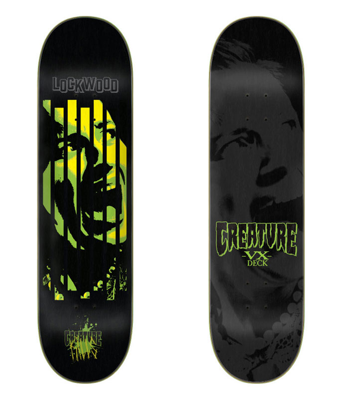 【第1位獲得！】 - Vx Scream Lockwood Cody - Skateboard Creature 8.25in 32.04in x スケートボード