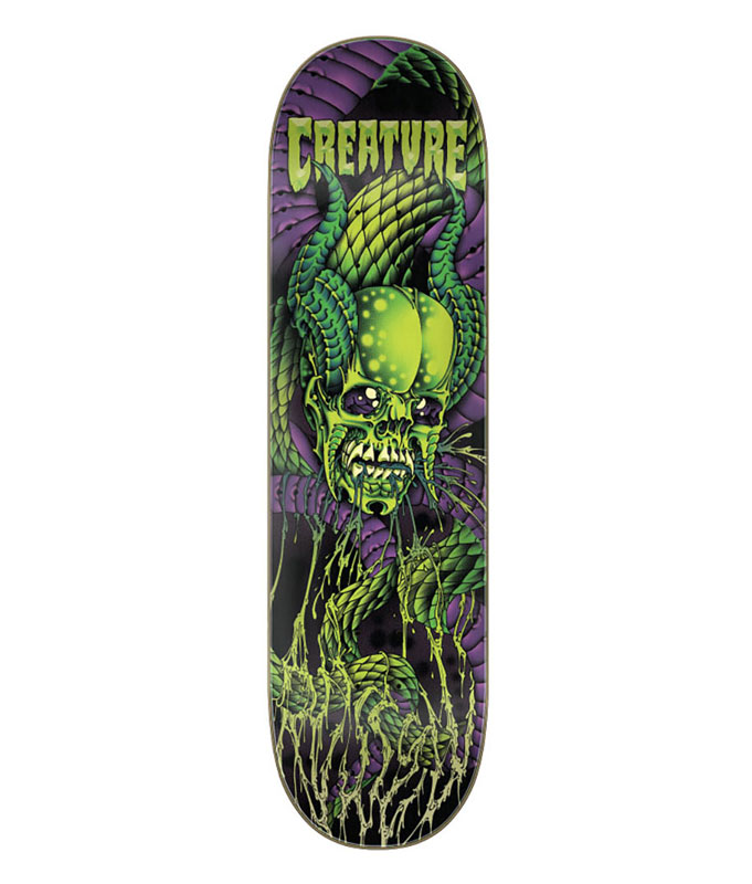 Creature Skateboards - Chris Russell Serpent Skull - 8.6in x 32.11in