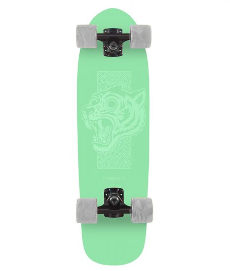 landyachtz dinghy green tiger