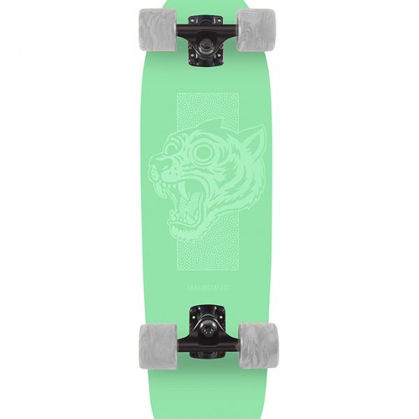 landyachtz dinghy green tiger