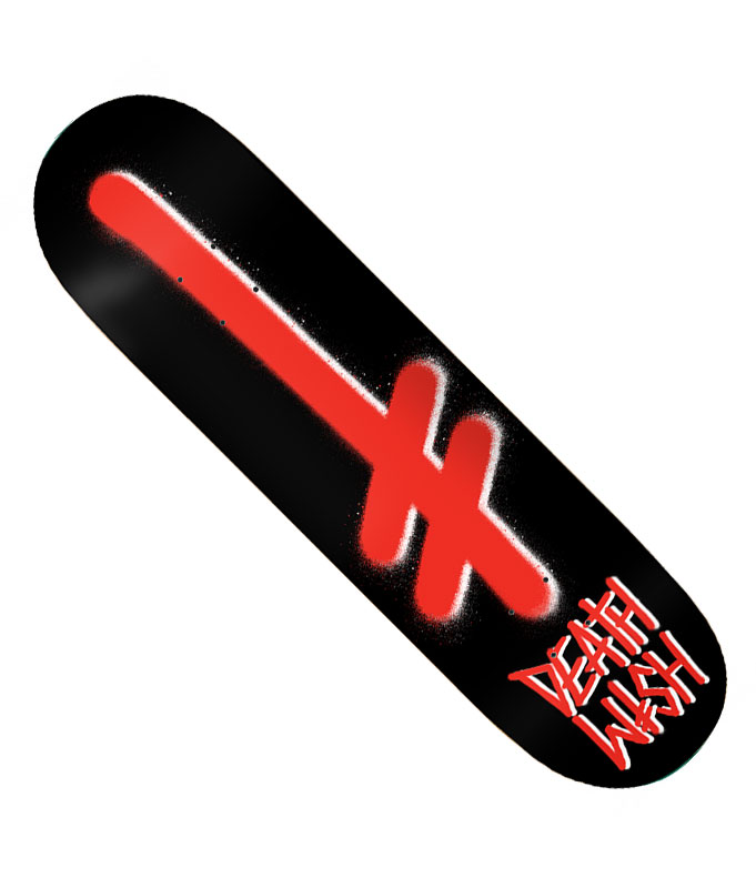 Deathwish Gang Logo 8 5in X 32 0in Flatspot Longboard Shop