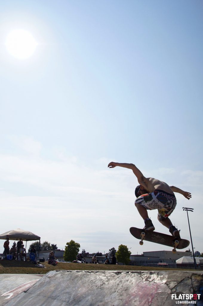 Flatspot Longboards, New West Skatepark, Skateboarding, Longboarding