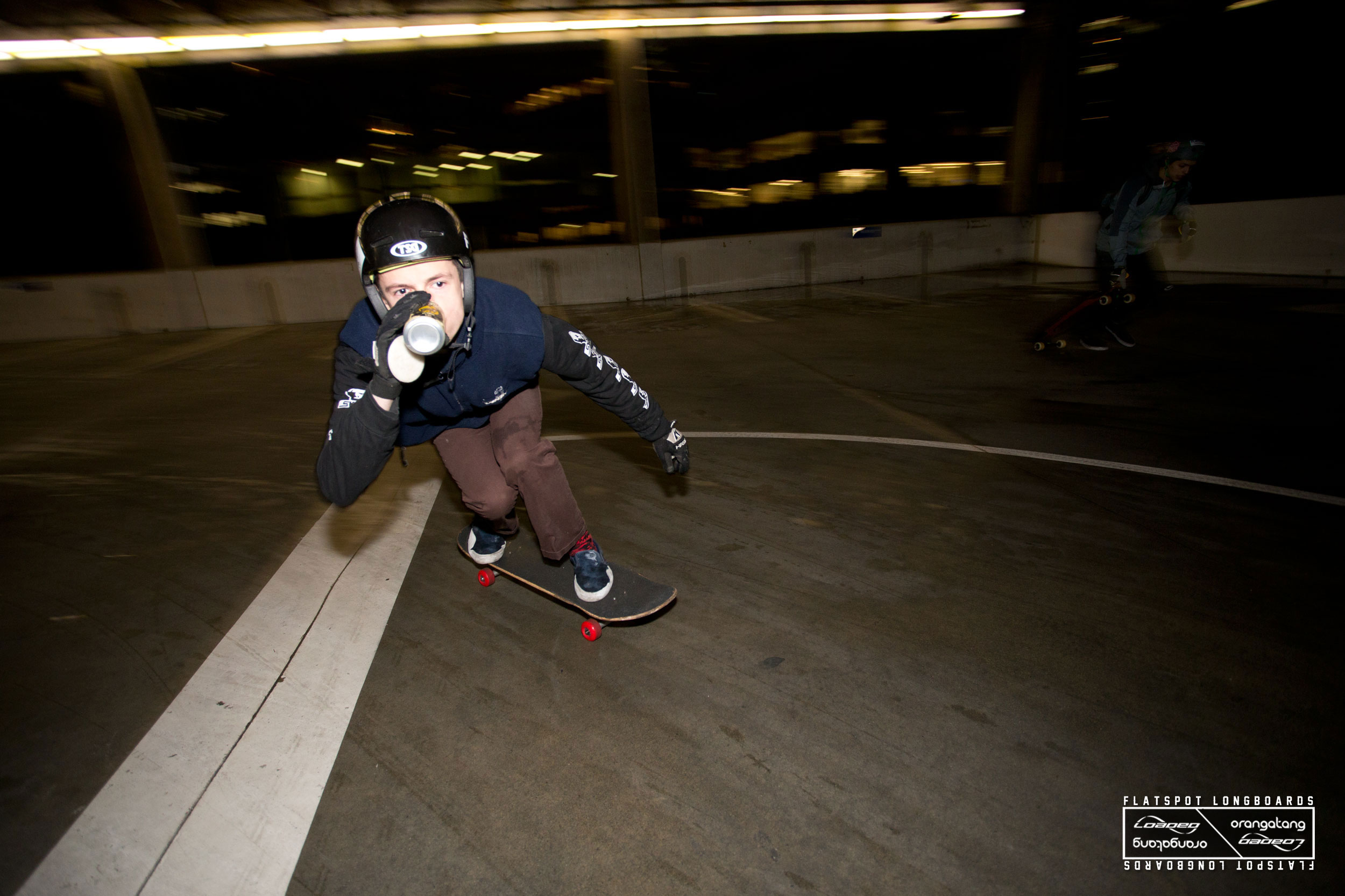 Flatspot Longboards, Vancouver Parkades, Loaded Boards, Orangatang
