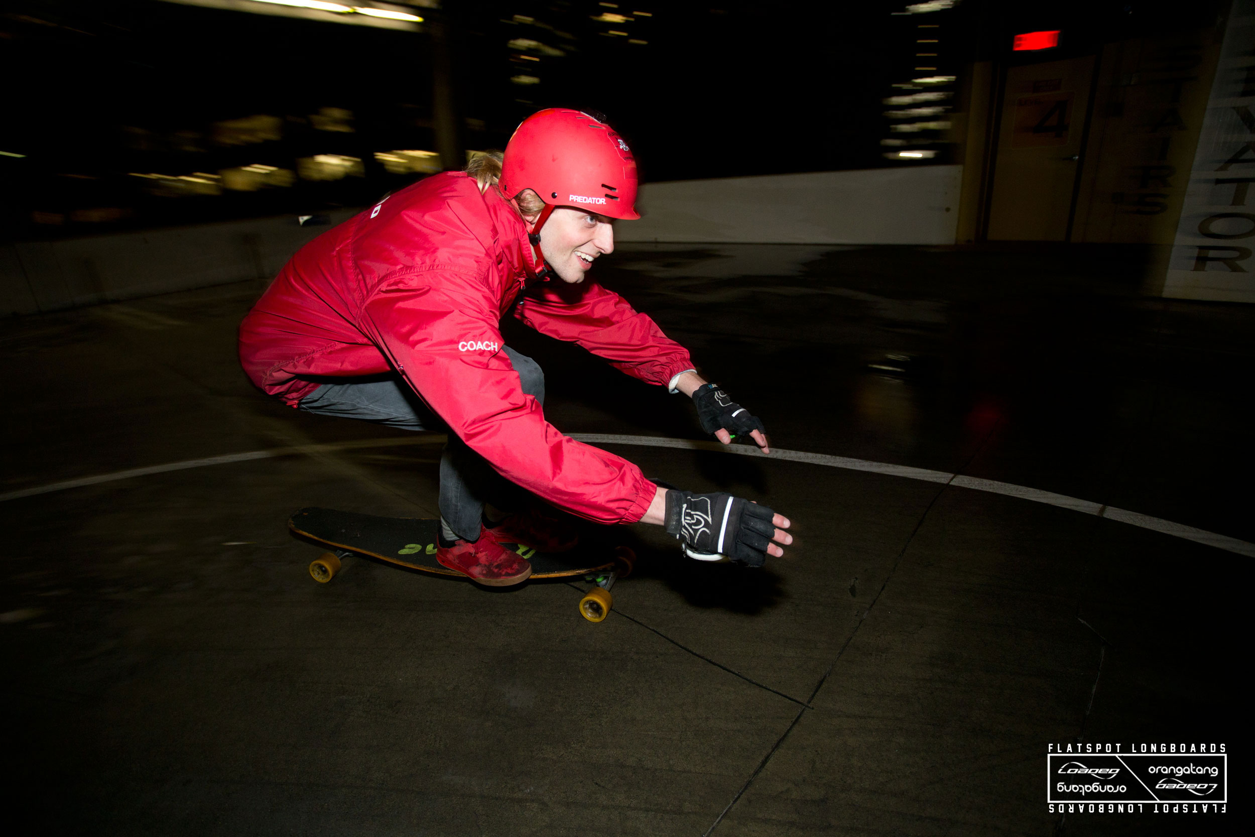 Flatspot Longboards, Vancouver Parkades, Loaded Boards, Orangatang