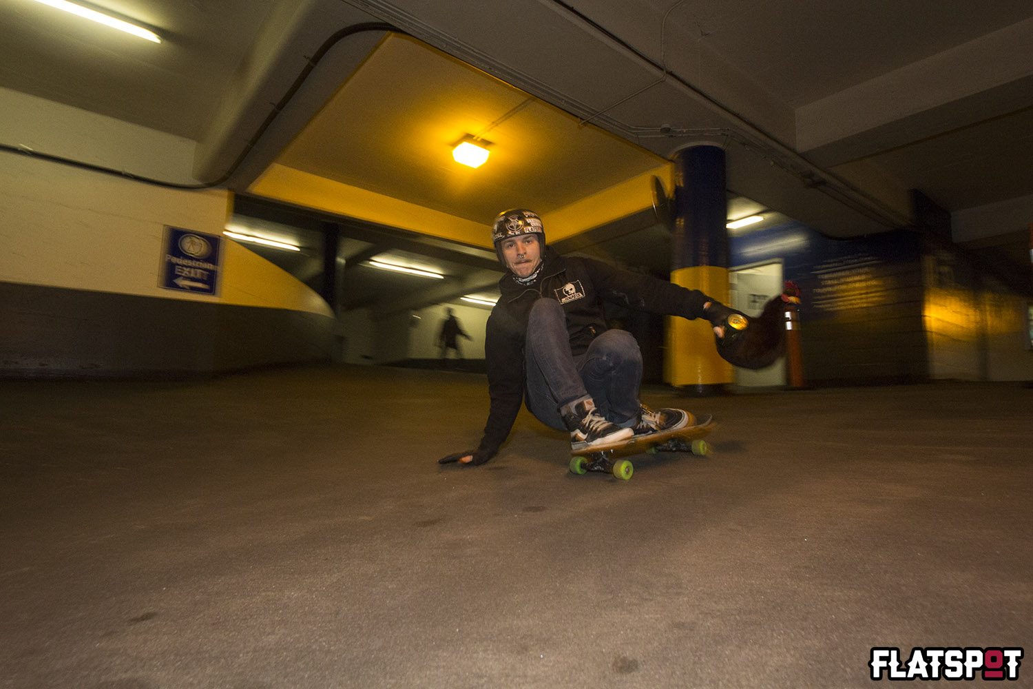 Flatspot Longboards, Vancouver Parkades, Parkade Session, Garage