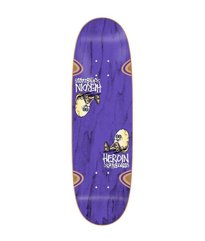 Heroin Skateboards Symmetrical Egg 9.25 inch Deck