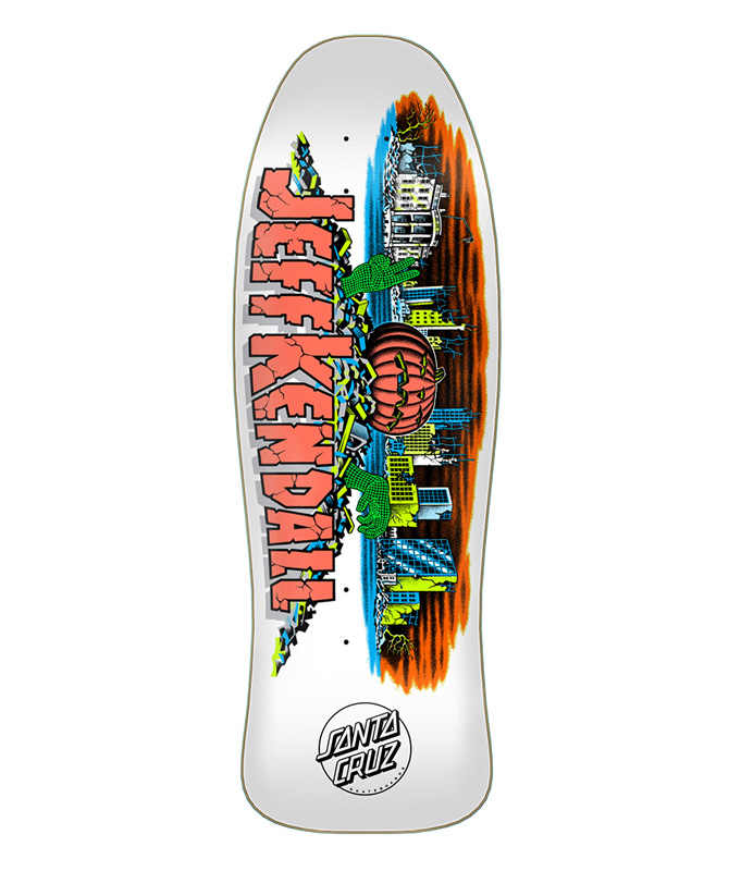 Santa Cruz Skateboards Jeff Kendall Pumpkin Reissue 10.0in x 30.12in