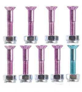 Krux-Krome-Bolts-Pink-Blue-Phillips-1in-Hardware-1