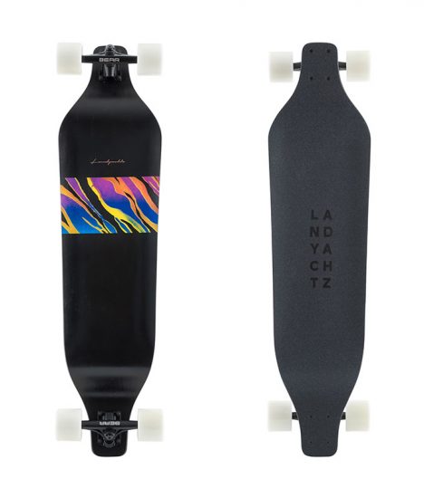 landyachtz evo 40 spectrum longboard