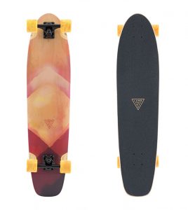 landyachtz evo 40 spectrum longboard