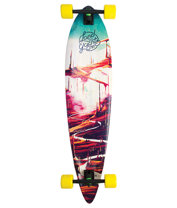 landyachtz longboard red