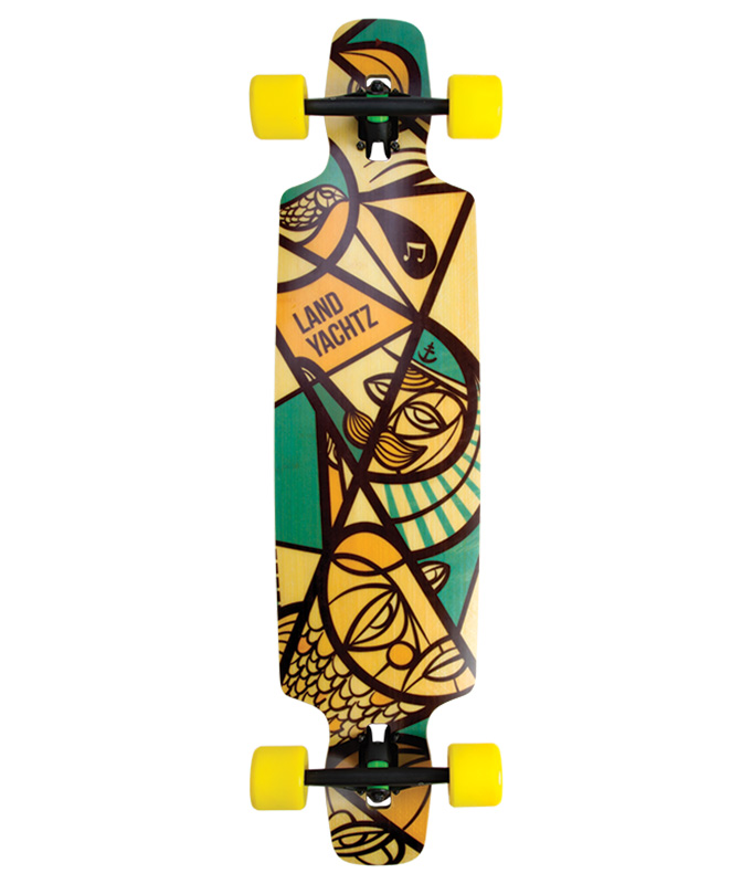 landyachtz drop deck longboard