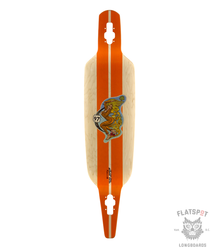 Longboard Larry Screaming Mary Deck Flatspot Longboard Shop