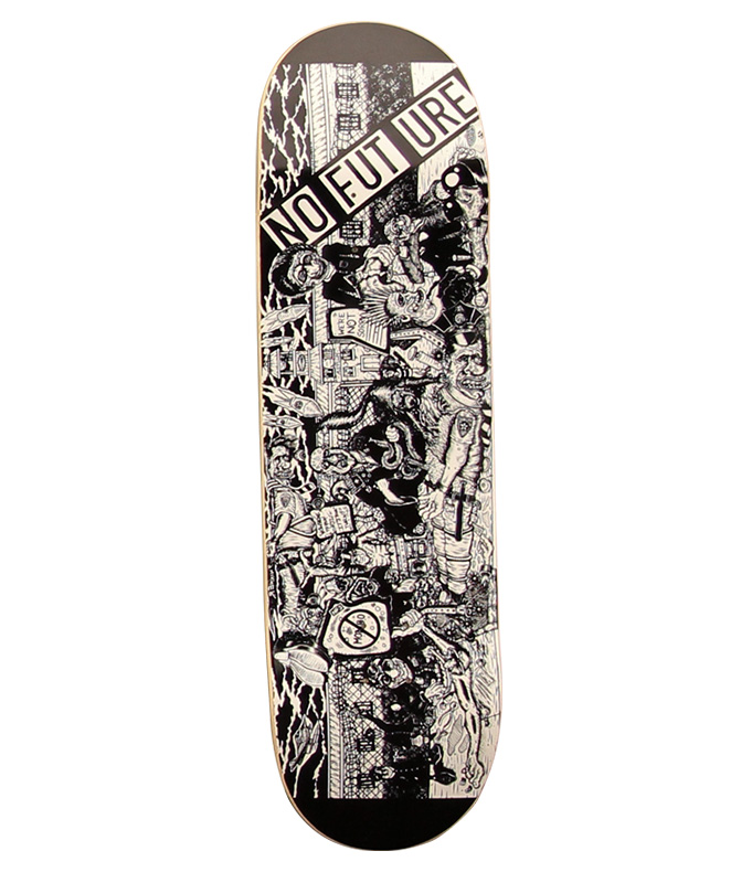 NoFuture - FTP - Deck - Flatspot Longboard Shop