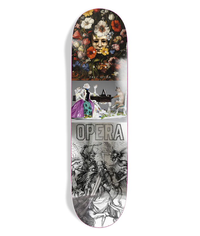 Opera Skateboards - Trey Wood Still Life EX7 Deck - 9.0in x 32.1in