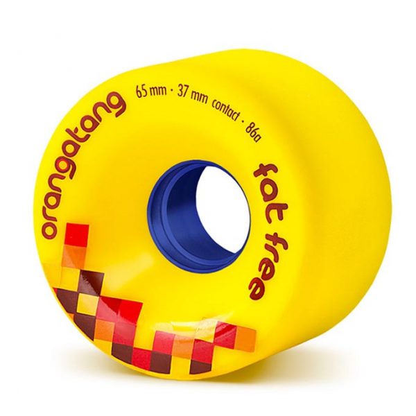オランガタンorangatang FAT FREE 65mm 37mm 86a Fat Free, 65mm – Orangatang Wheels