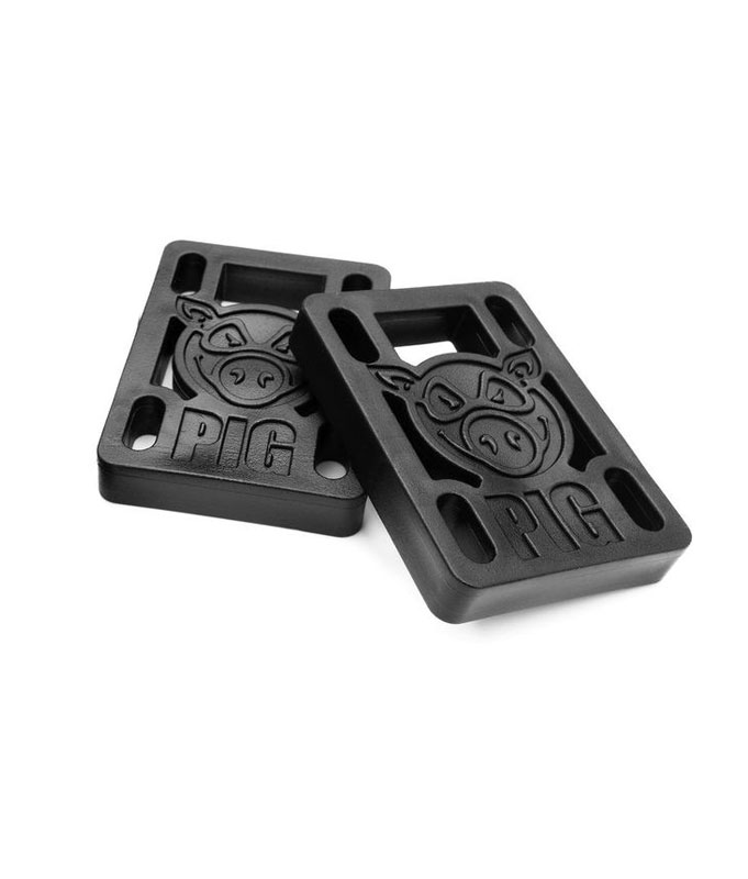 thumbnail image 2 of Pig Piles Blue Skateboard Risers (1/8" Hard) – Stop Wheel Bite! 2 of 10