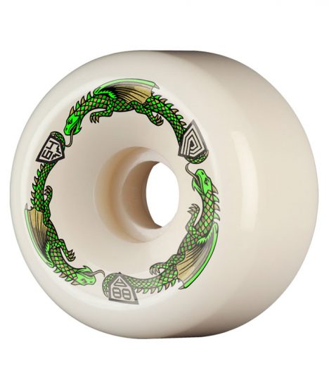 Powell-Peralta-Dragon-Formula-Bomber-Symmetrical-Shape-64mm-x-40mm-88A-Skateboard-Wheels