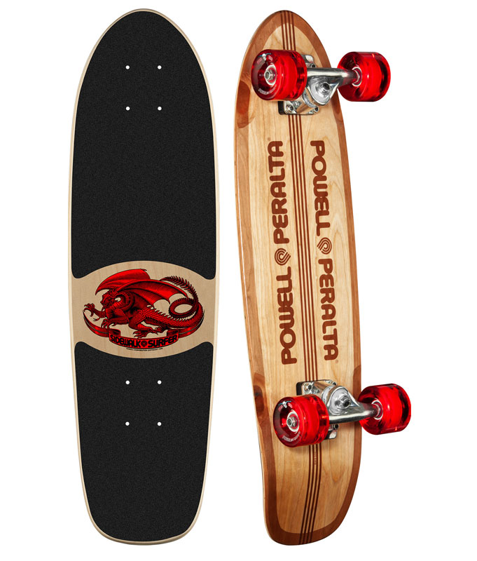 Powell Peralta Sidewalk Surfer Quad Stringer Complete Cruiser