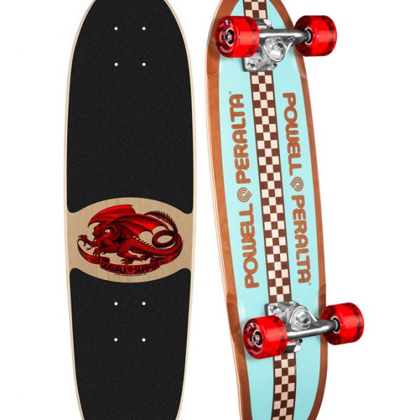 Powell Peralta Sidewalk Surfer Retro Checker Complete Cruiser