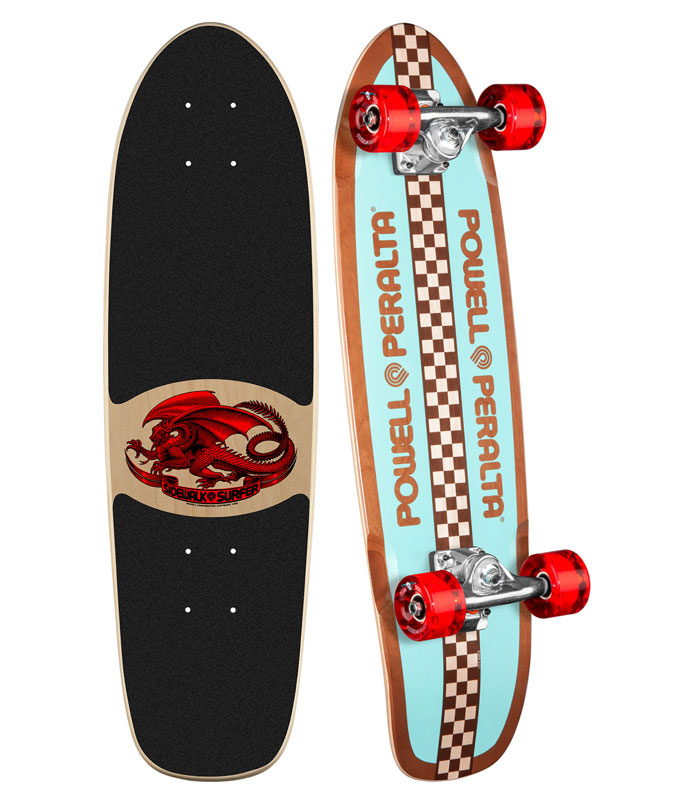 Powell Peralta Sidewalk Surfer Retro Checker Complete Cruiser