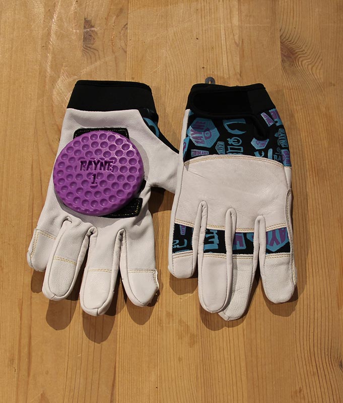 Rayne Idle Hands Slide Gloves Flatspot Longboard Shop