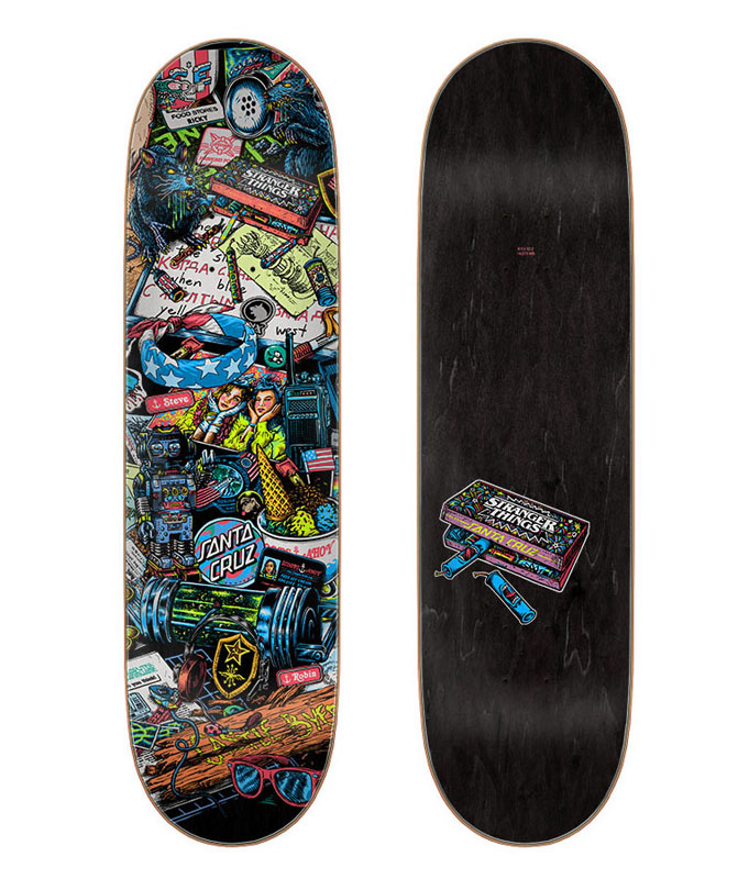 SANTA CRUZ STRANGER THINGS スケートボード Santa Cruz X Stranger Things Meek Slasher Cruiser Complete
