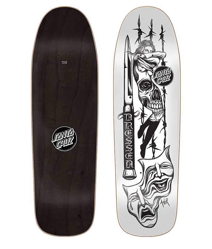 Santa Cruz - Dressen VuNoir Preissue - 9.31in x 31.94in - Flatspot