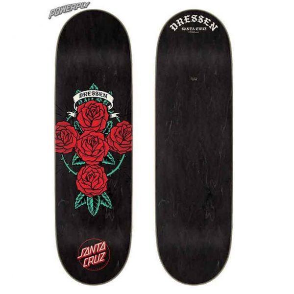 Santa Cruz - Dressen Rose Cross Powerply - 9.0in x 32.15in