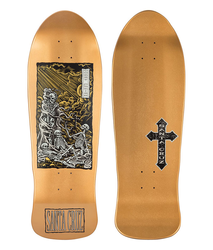 スケートボード Santa Cruz Corey O'Brien PURGATORY 9.85 Santa Cruz - O'brien Purgatory ReIssue - 9.85in x 30in - Flatspot