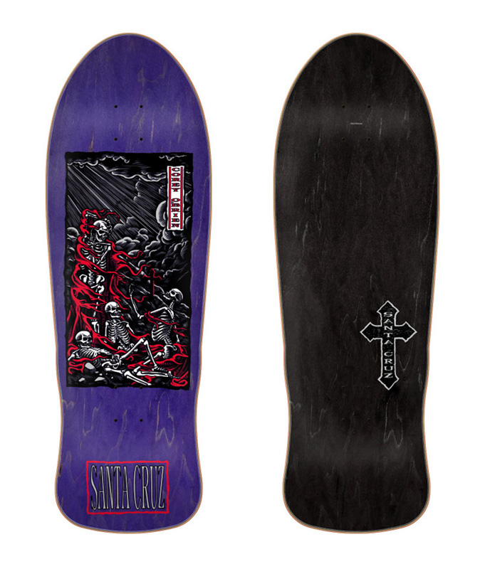 Santa Cruz Skateboards Corey O'Brien Purgatory Reissue - 9.85in x 30in