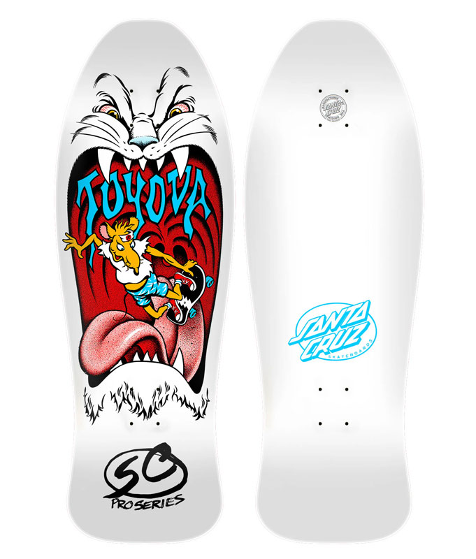 Santa Cruz Skateboard Deck - Toyoda Mitsugu Reissue - 10.35in x