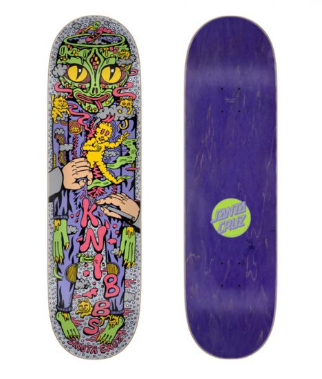 Santa-Cruz-Skateboards-Knibbs-Reptilian-Pro-Deck-8-5in-31-6in