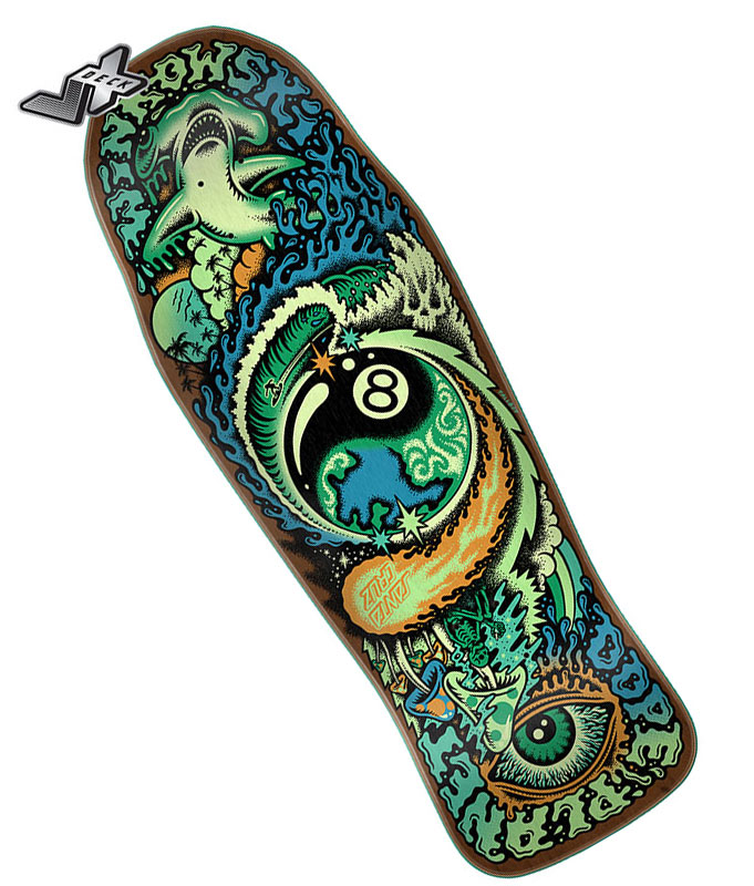 Santa Cruz - Winkowski Dope Planet VX - 10.34in x 30.54in