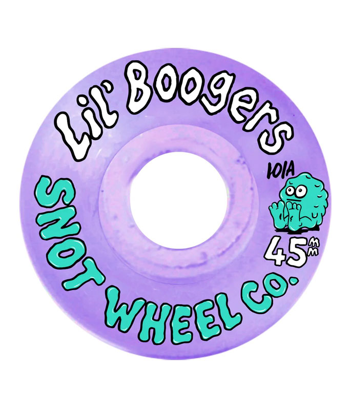 Snot Skateboard Wheels Lil' Boogers Purple 45mm 101a