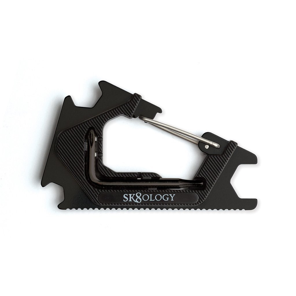 Sk8ology Click Carabiner Skate Tool Flatspot Longboard Shop